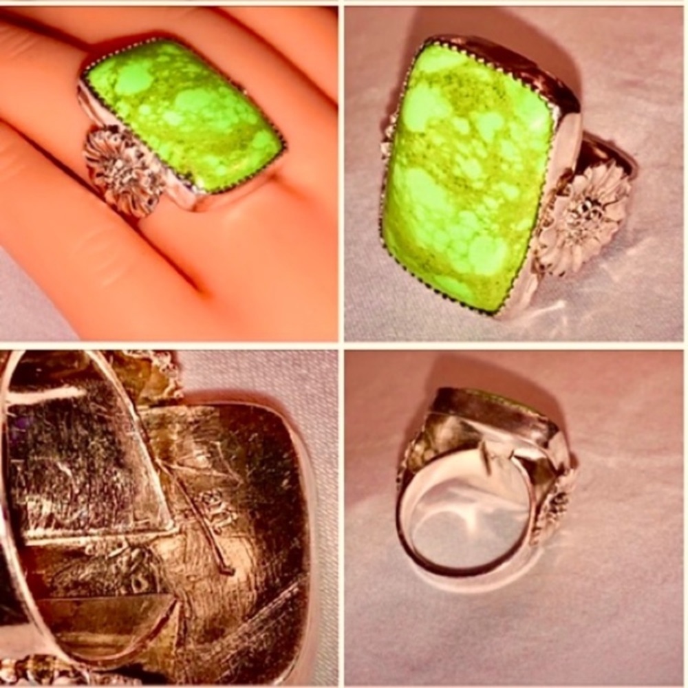 Pure Royston Green Turquoise, worn by beautiful women all over the world. - Picture 11 of 16
